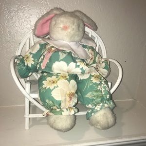 Beautiful Bunny Rabbit with a Chair